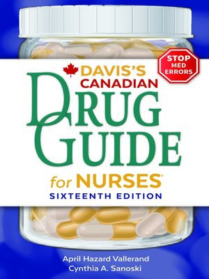 cover image of Davis's Canadian Drug Guide for Nurses